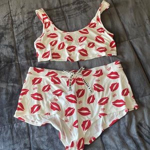 SAVAGE X FENTY NEW SHORTS SET